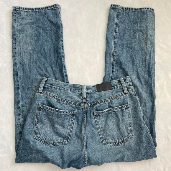 pistola Denim - Pistola Straight Leg Jeans Women's 27 Blue Denim Luxury Casual Fall Flattering